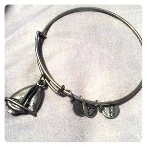 Silver sailboat Alex and Ani